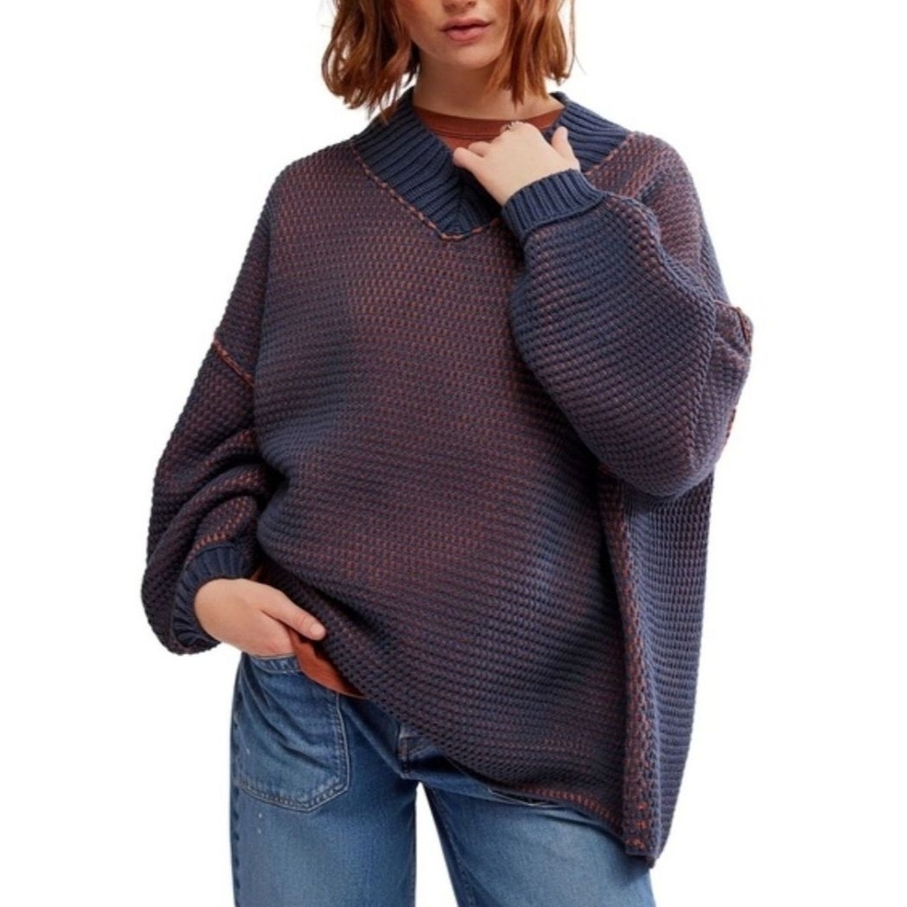 NWT Maisie Oversized Free People Sweater Medium - Picture 2 of 9